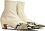 KHAITE The Neveda leren laarzen Beige - Thumbnail 2