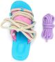 KidSuper x Suicoke slippers met colourblocking Roze - Thumbnail 4