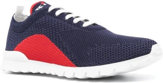 Kiton Gebreide sneakers Blauw