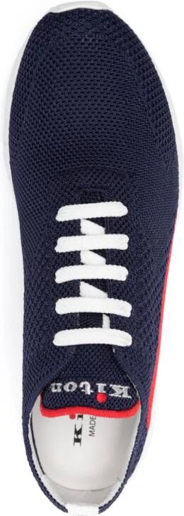 Kiton Gebreide sneakers Blauw