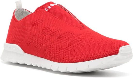 Kiton Gebreide sneakers Rood