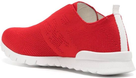 Kiton Gebreide sneakers Rood