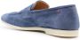 Kiton Loafers met vierkante neus Blauw - Thumbnail 3