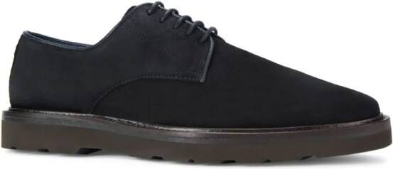 Kurt Geiger London Aiden suède derby schoenen Blauw