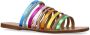 Kurt Geiger London Daisy Rainbow sandalen Blauw - Thumbnail 2