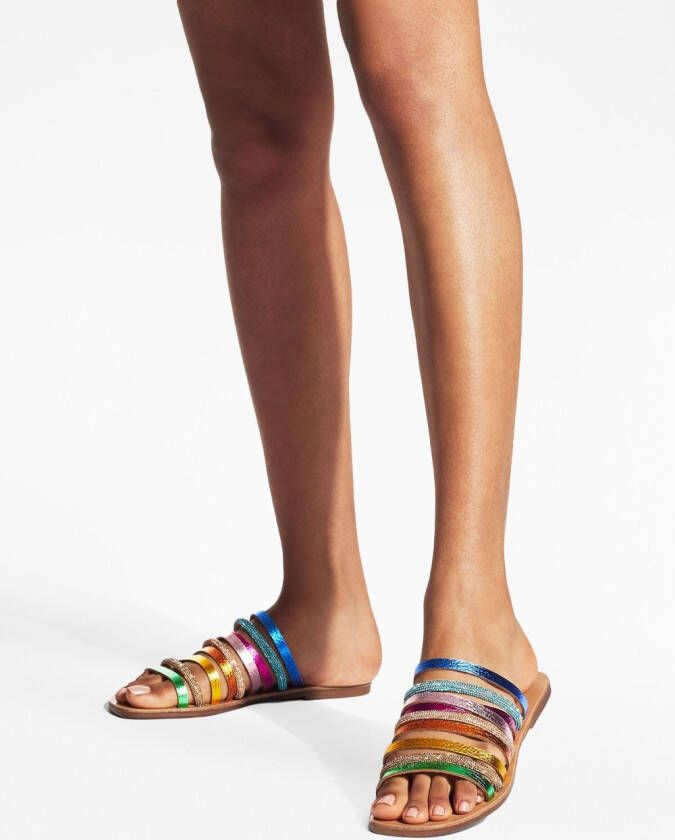 Kurt Geiger London Daisy Rainbow sandalen Blauw