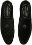 Kurt Geiger London Eagle Head fluwelen loafers Zwart - Thumbnail 4