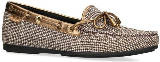 Kurt Geiger London Eagle leren mocassins Beige