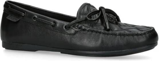 Kurt Geiger London Eagle leren loafers Zwart