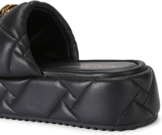 Kurt Geiger London Kensington Puff leren sandalen Zwart