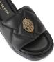 Kurt Geiger London Kensington Puff leren sandalen Zwart - Thumbnail 4