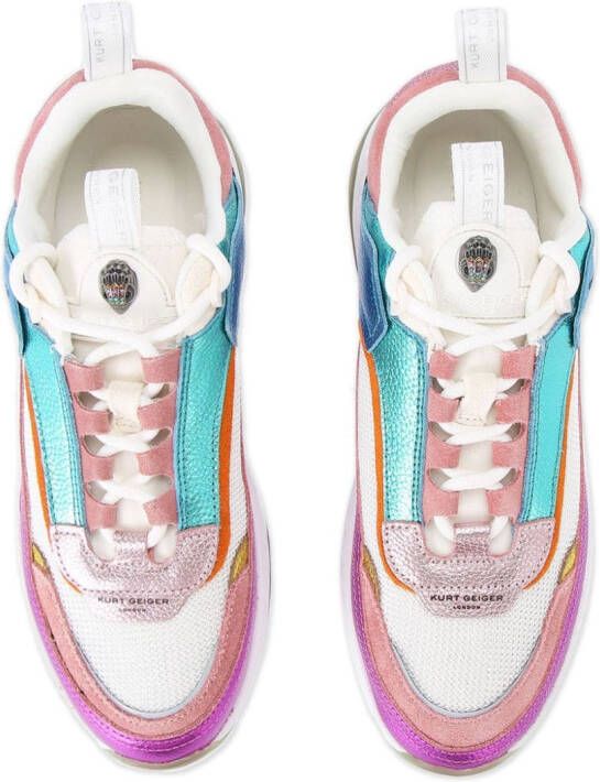 Kurt Geiger London Kensington sneakers met panelen Veelkleurig