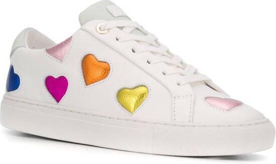 Kurt Geiger London Lane Love low-top sneakers Wit