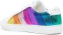 Kurt Geiger London Lane low-top sneakers met regenboogstreep Wit - Thumbnail 3