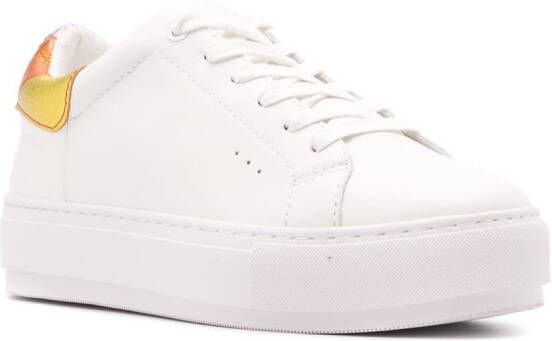 Kurt Geiger London Laney Eagle low-top sneakers Wit