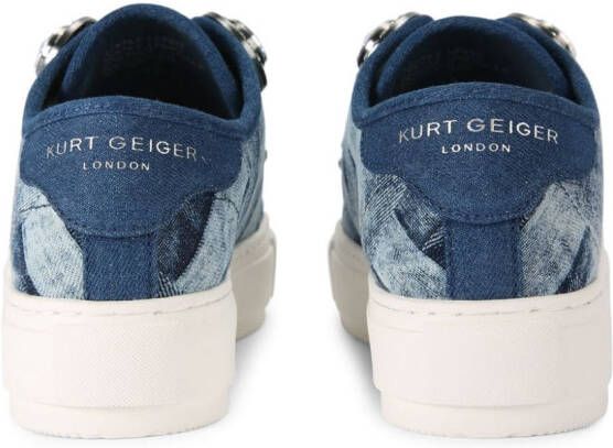 Kurt Geiger London Laney low-top sneakers Blauw