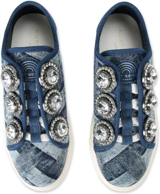 Kurt Geiger London Laney low-top sneakers Blauw