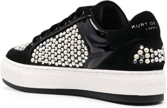 Kurt Geiger London Sneakers met plateauzool Zwart