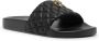 Kurt Geiger London Meena Eagle gewatteerde slippers Zwart - Thumbnail 2