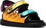 Kurt Geiger London Orson gewatteerde sandalen Goud - Thumbnail 2