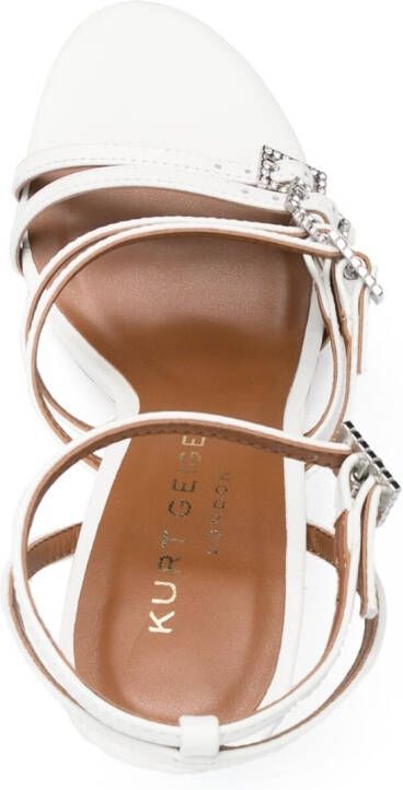 Kurt Geiger London Sandalen met meerdere bandjes Wit