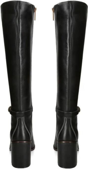 Kurt Geiger London Shoreditch leren enkellaarzen Zwart