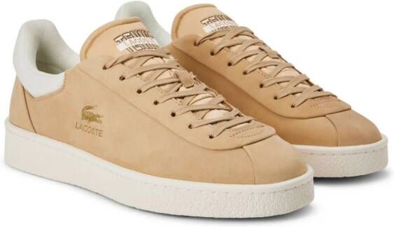 Lacoste Baseshot leren sneakers Beige