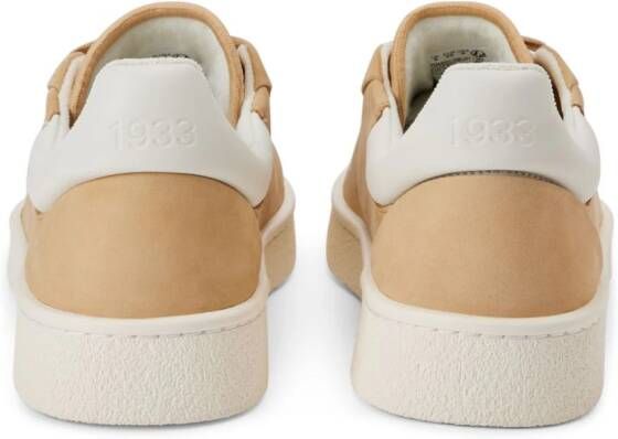 Lacoste Baseshot leren sneakers Beige