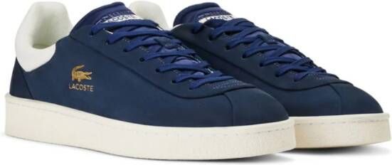 Lacoste Baseshot leren sneakers Blauw