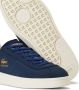 Lacoste Baseshot leren sneakers Blauw - Thumbnail 4