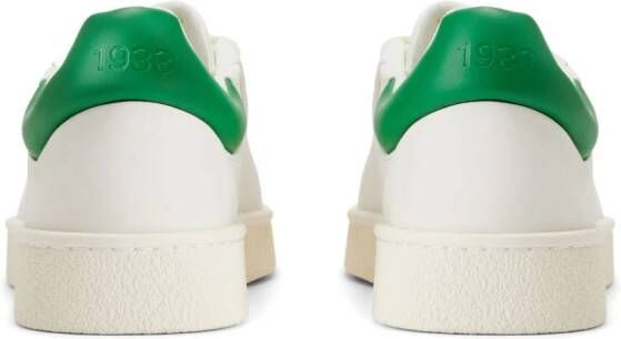 Lacoste Baseshot leren sneakers Wit