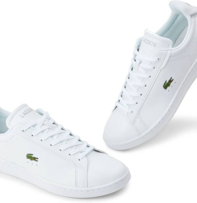 Lacoste Carnaby Pro BL leren sneakers Wit