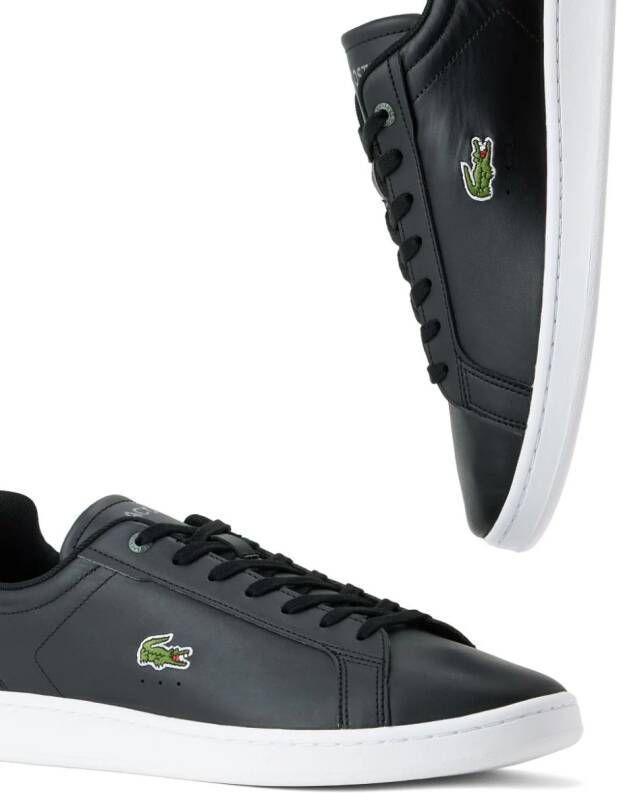 Lacoste Carnaby Pro BL leren sneakers Zwart