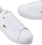 Lacoste Carnaby Pro leren sneakers Wit - Thumbnail 4