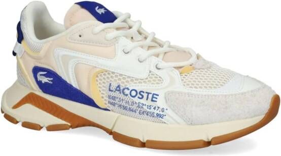 Lacoste L003 sneakers met logoprint Beige