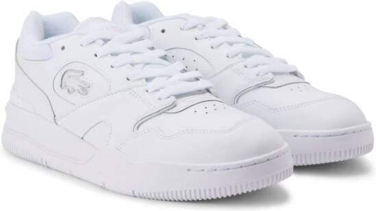 Lacoste Lineshot leren sneakers Wit