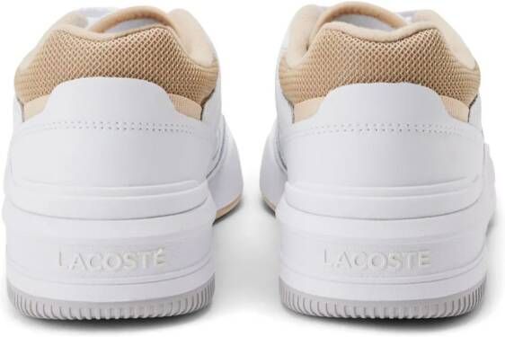 Lacoste Lineshot leren sneakers Wit