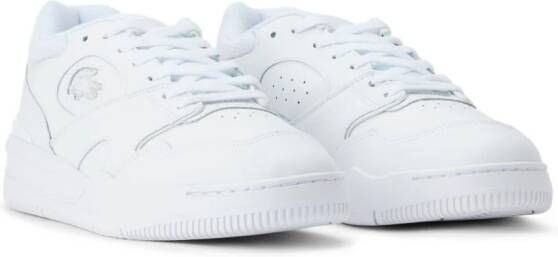 Lacoste Lineshot leren sneakers Wit