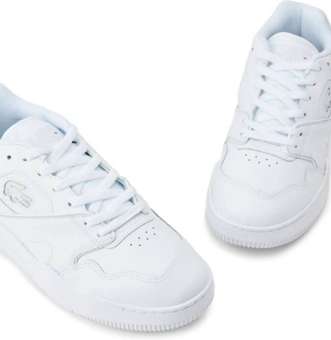 Lacoste Lineshot leren sneakers Wit