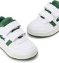 Lacoste Sneakers met klittenband en logopatch Wit - Thumbnail 4