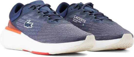 Lacoste Sneakers met borduurwerk Blauw