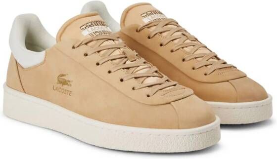 Lacoste Sneakers met logoprint Beige