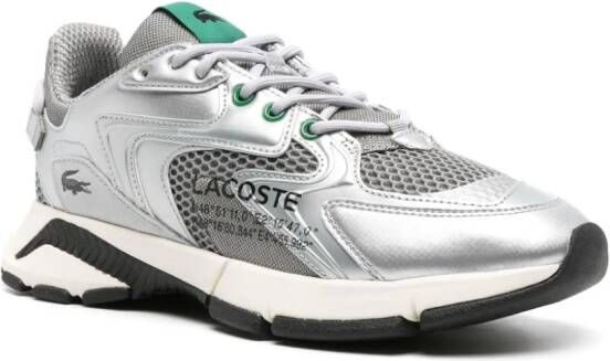 Lacoste Sneakers met metallic-effect Grijs