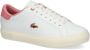 Lacoste Powercourt leren sneakers Wit - Thumbnail 2