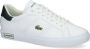 Lacoste Powercourt sneakers met logopatch Wit - Thumbnail 2