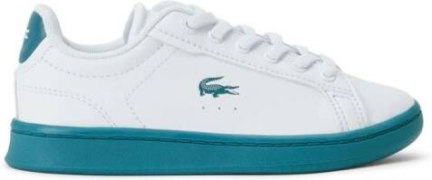 Lacoste Powercourt sneakers met logoprint Wit