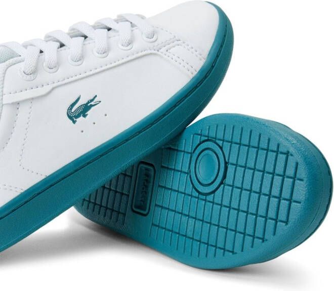 Lacoste Powercourt sneakers met logoprint Wit