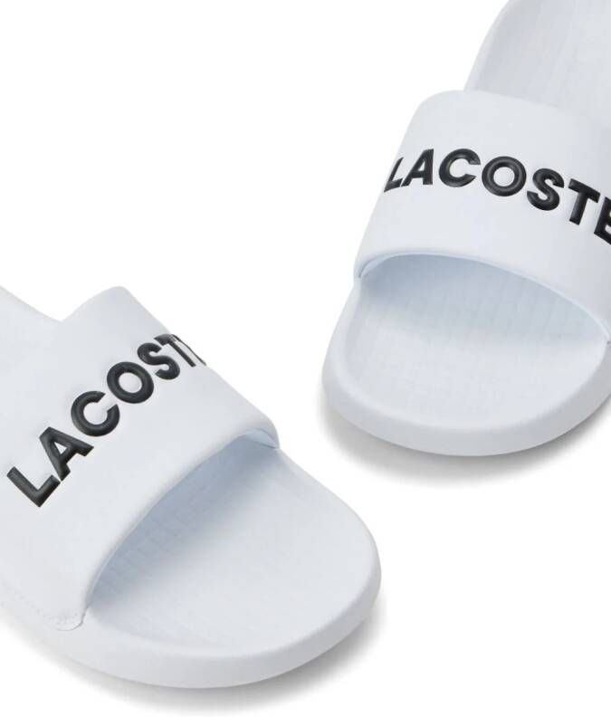 Lacoste Serve 1.0 slippers Wit