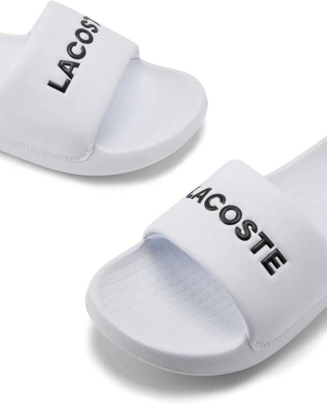 Lacoste Serve 2.0 badslippers Wit