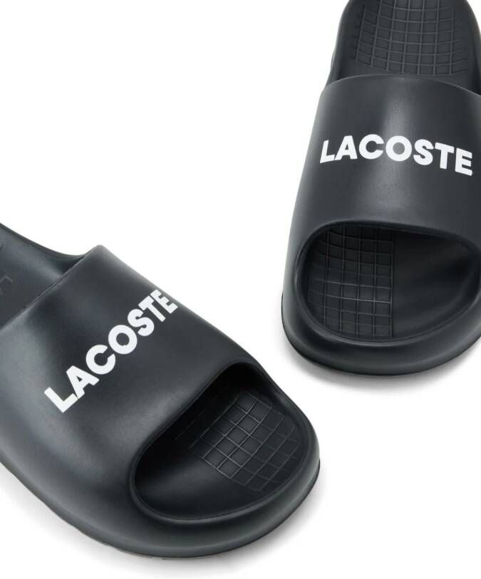 Lacoste Serve 2.0 badslippers Zwart